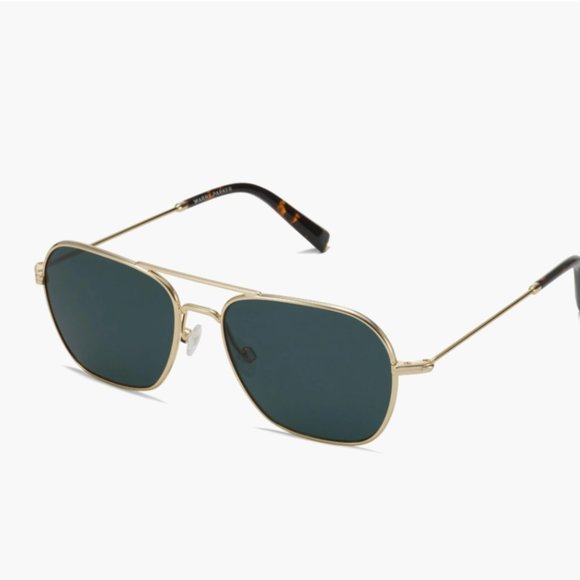 Warby Parker Women's Abe Aviator Style Sunglasses - Picture 1 of 5
